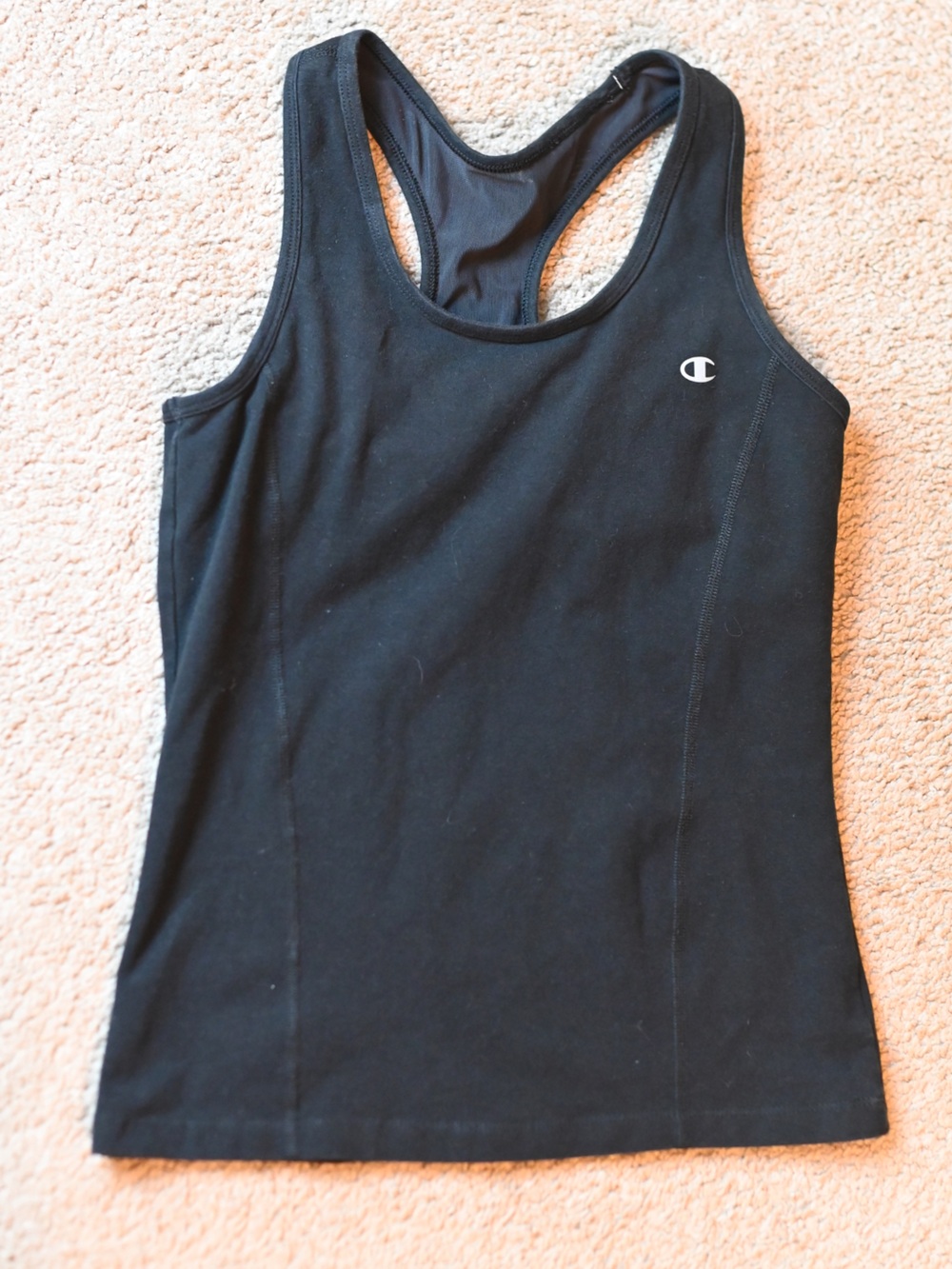 Champion Black Racerback Athletic Tank